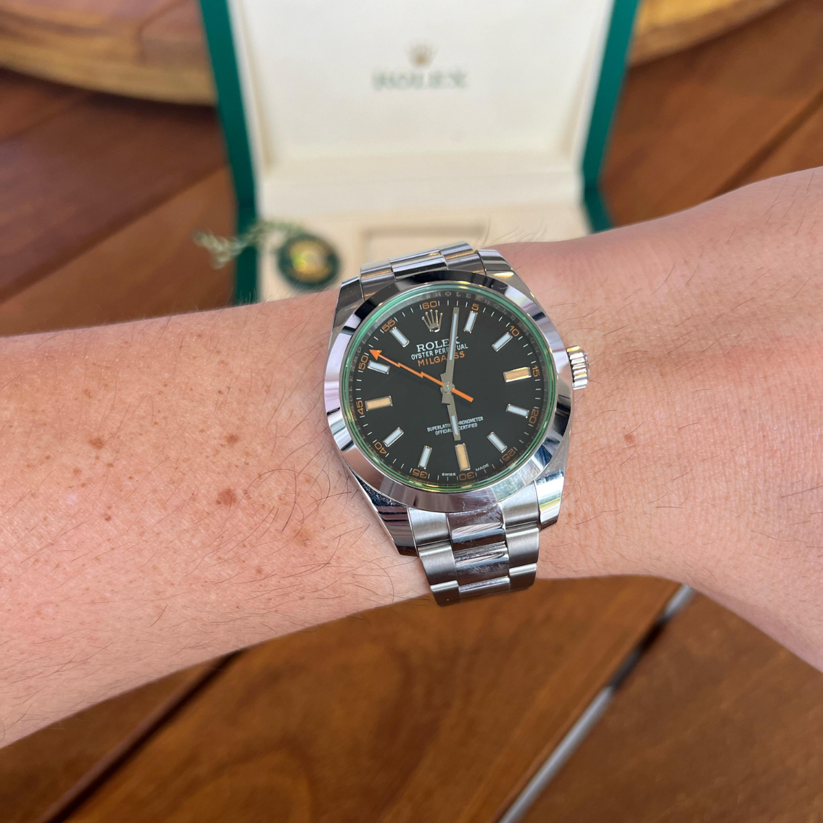 ROLEX MILGAUSS 116400GV