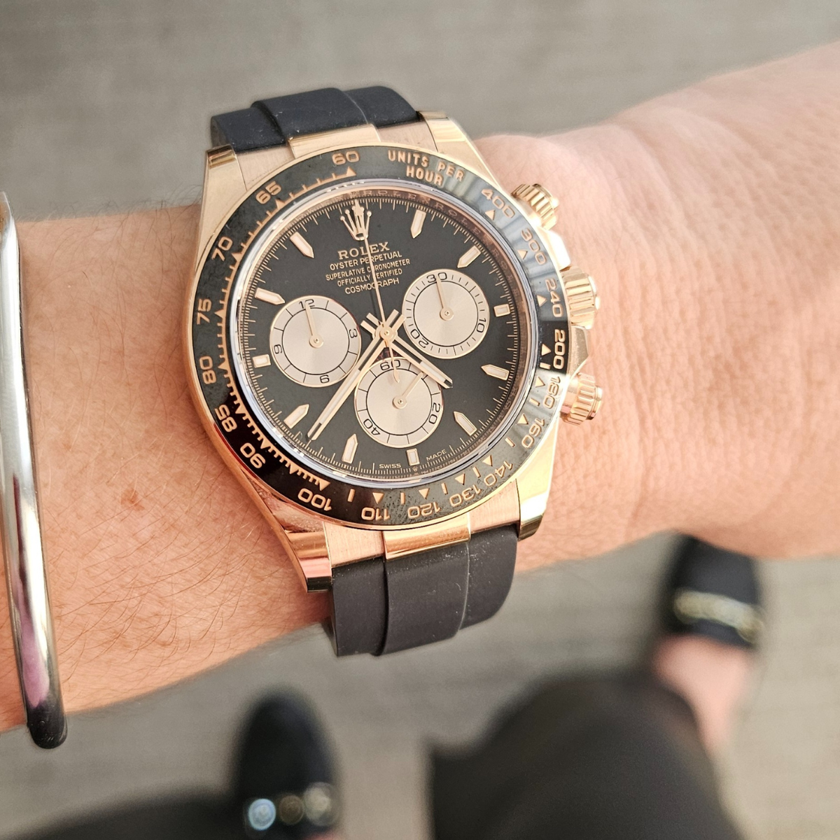 ROLEX DAYTONA ROSE SUNBURST