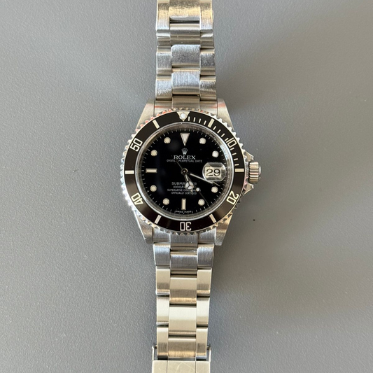 ROLEX SUBMARINER DATE BLACK AÇO
